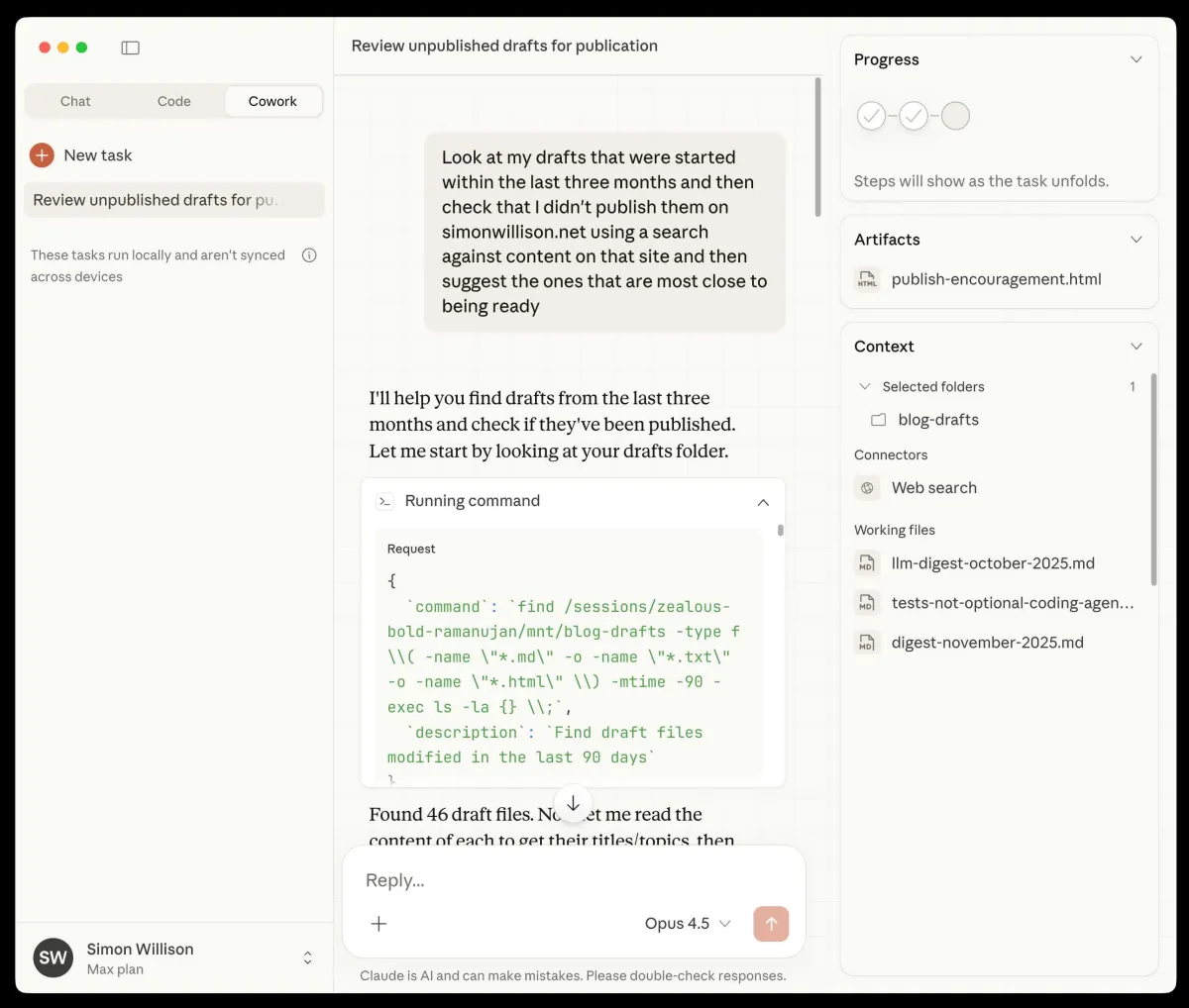 Anthropic lanza Claude Cowork: agente de IA para tareas de escritorio sin programación