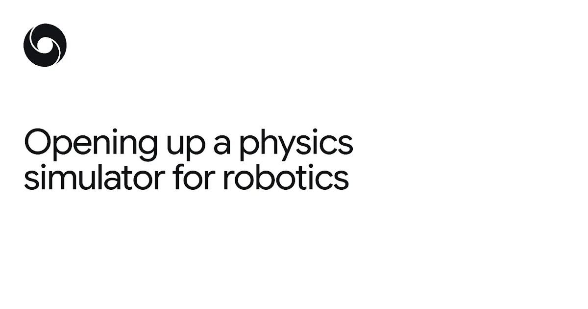 Google DeepMind abre MuJoCo, simulador de física para investigación en robótica