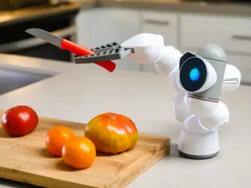 Fotografía de archivo que ilustra: Un ataque envenena el ajuste de un robot con IA y lo lleva a cortar una mano de juguete en el 99 % de los…