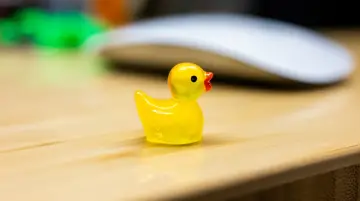 Fotografía de archivo que ilustra: Los robots pato Microduck de Nvidia y Hugging Face superan 20.000 preventas tras un video viral de Jensen…