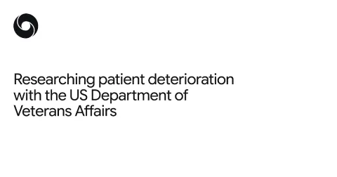 DeepMind se asocia con Veteranos de EE.UU. para predecir deterioro de pacientes
