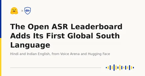 Hugging Face añade Hindi e inglés indio al Open ASR Leaderboard con 4.888 hablantes
