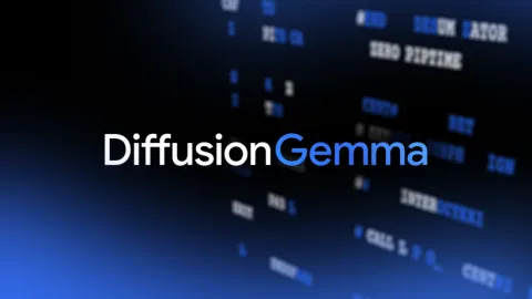 DiffusionGemma: nuevo modelo abierto de Google DeepMind genera texto 4x más rápido