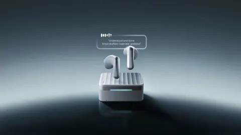 Plaud lanza auriculares con estuche eSIM para interactuar con agentes de IA
