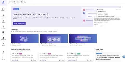 AWS integra SageMaker Canvas con Snowflake para flujos ML sin código