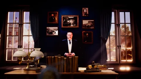 Microsoft potencia biblioteca presidencial de Theodore Roosevelt con IA generativa y avatar interactivo