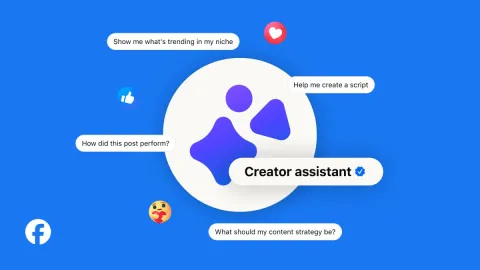Meta lanza Creator Assistant, herramienta de IA para ayudar a creadores en Facebook