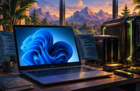 Microsoft lanza Project Zenith: Windows preconfigurado para IA local sobre chips AMD Ryzen AI Halo