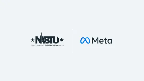 Meta y sindicatos estadounidenses invierten en formación de oficios para la infraestructura de IA