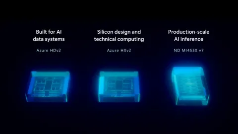 Microsoft amplía infraestructura de Azure con procesadores AMD para IA y HPC