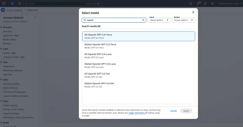 Amazon Bedrock despliega modelos GPT-5.6 de OpenAI en más de 25 regiones con inferencia multirregional