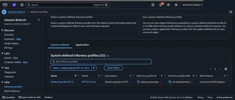OpenAI GPT-5.6 disponible en Amazon Bedrock desde Australia con enrutamiento global