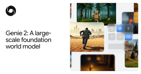 Google DeepMind presenta Genie 2, modelo generador de mundos 3D para entrenar agentes de IA