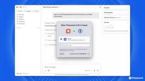 1Password integra Claude para automatizar acceso a servicios con contraseñas almacenadas