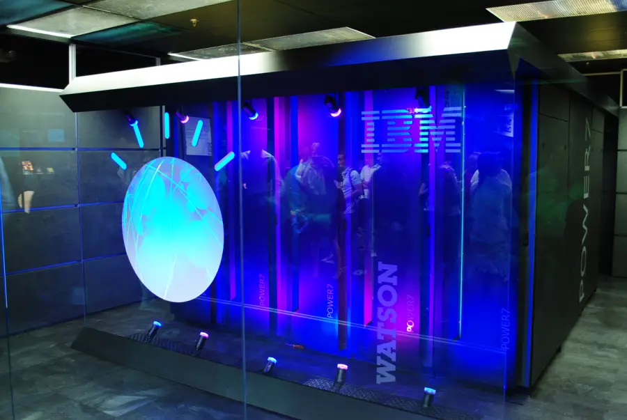 Fotografía de archivo que ilustra: IBM pierde un 25% en bolsa por desplazamiento de inversión hacia infraestructura de IA