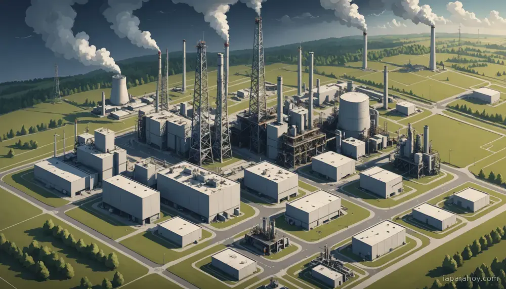 Ilustración generada con IA sobre: NVIDIA asegura capacidad de energía con SB Energy para IA factory de OpenAI en Ohio