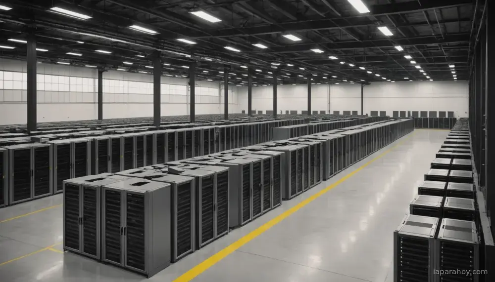 Ilustración generada con IA sobre: Firebird lanza la mayor AI factory de la región de la CEI en Armenia con 70.000 GPUs