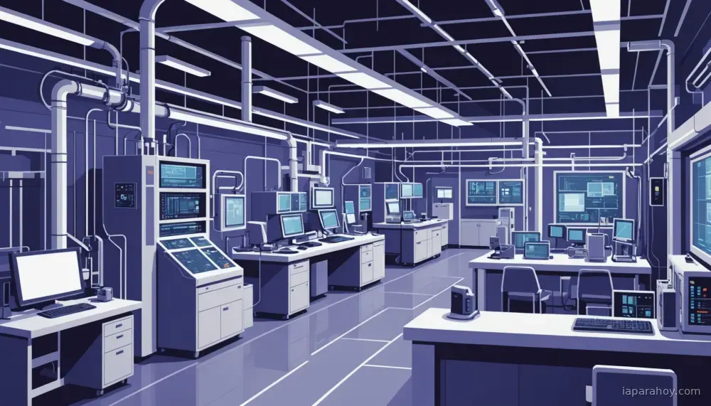 Ilustración generada con IA sobre: NVIDIA y socios invierten 700 millones en fabricación de chips de IA en Estados Unidos