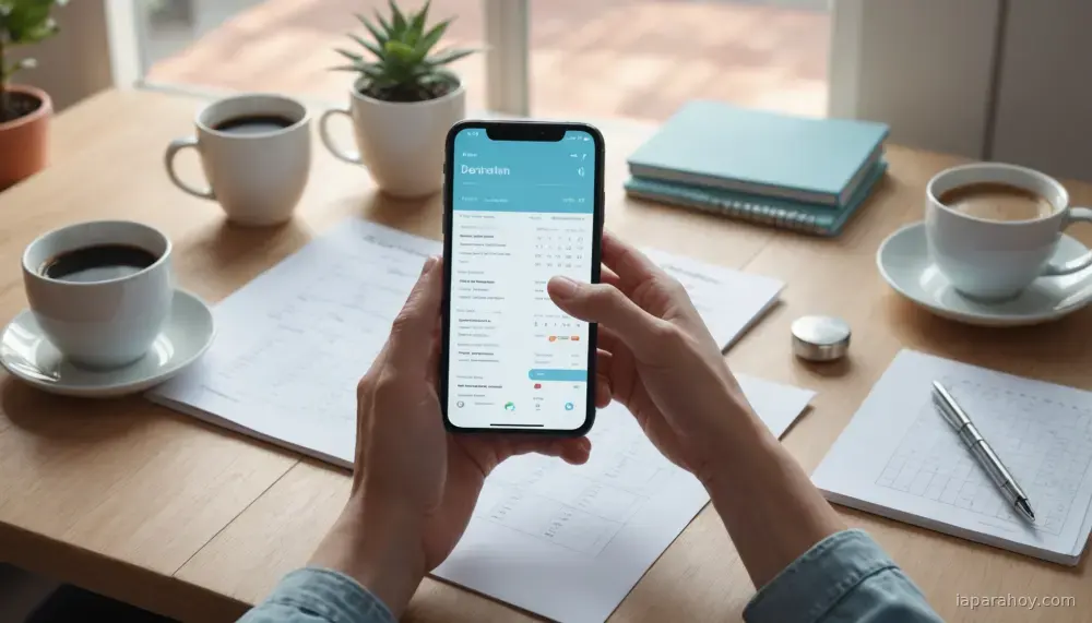 Ilustración generada con IA sobre: Siri AI de Apple logra tareas prácticas en iOS 27: calendario, listas y recordatorios