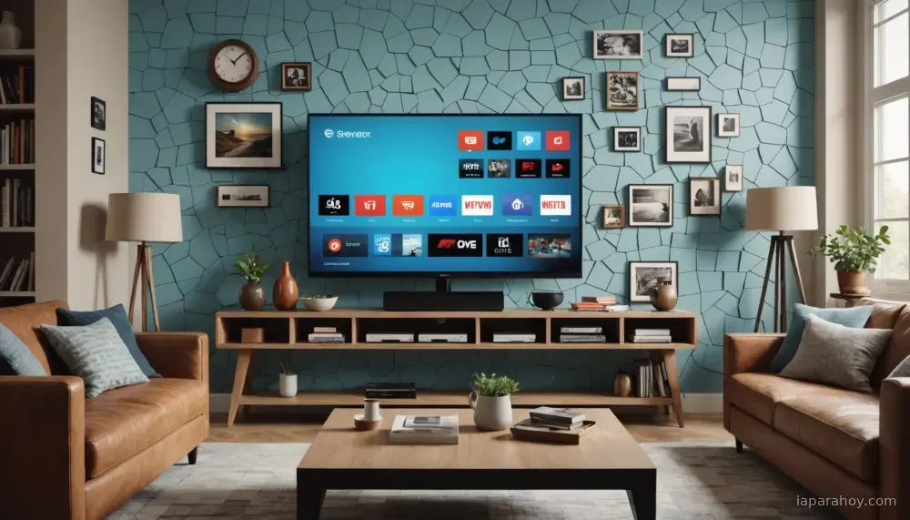 Ilustración generada con IA sobre: Roku lanza canal con contenido de televisión generado por inteligencia artificial