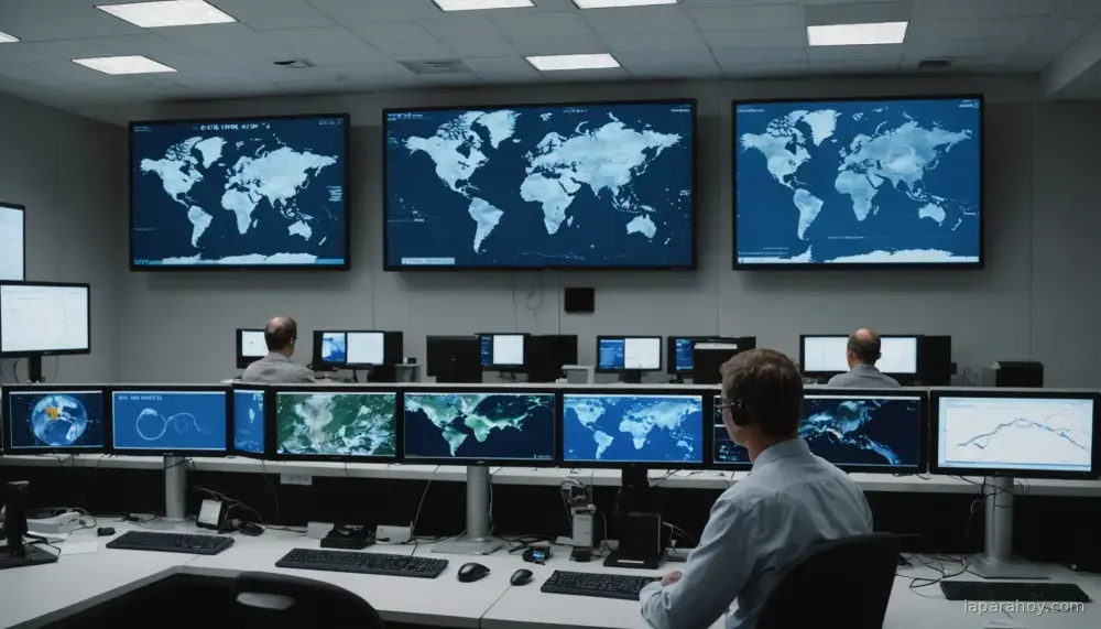 Ilustración generada con IA sobre: Google lanza WeatherNext 3, modelo que predice el clima con datos satelitales en vivo