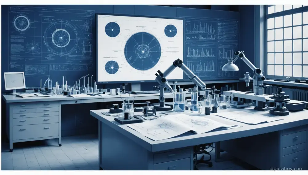 Ilustración generada con IA sobre: Jeff Dean y otros investigadores clave de Google lanzan Discovery Loop para automatizar la investigación…