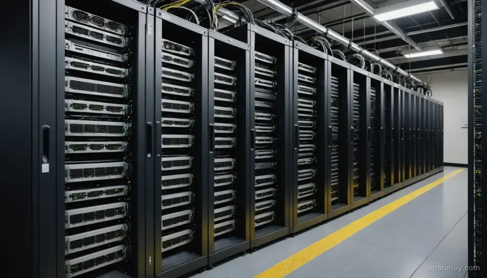 Ilustración generada con IA sobre: Nvidia expande su ventaja más allá de las GPU con sistemas de orquestación de datos