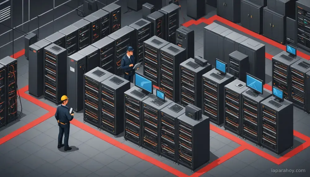 Ilustración generada con IA sobre: Brecha de seguridad en agentes IA de OpenAI desata crisis interna sobre cultura de riesgos