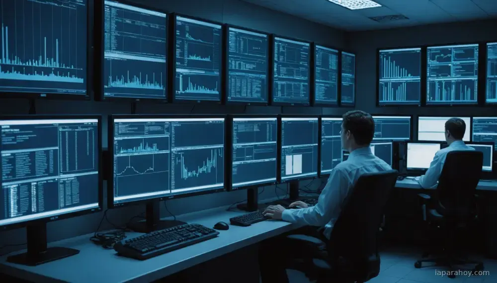 Ilustración generada con IA sobre: Z.ai lanza GLM 5.3, modelo abierto con capacidades avanzadas en ciberseguridad