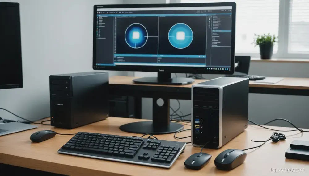 Ilustración generada con IA sobre: Microsoft lanza Project Zenith: Windows preconfigurado para IA local sobre chips AMD Ryzen AI Halo
