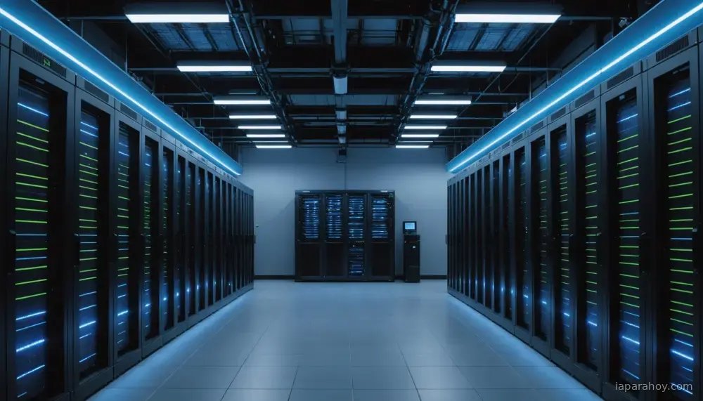 Ilustración generada con IA sobre: Mistral cierra una ronda récord de 3.000 millones de euros para construir infraestructura de cómputo europea