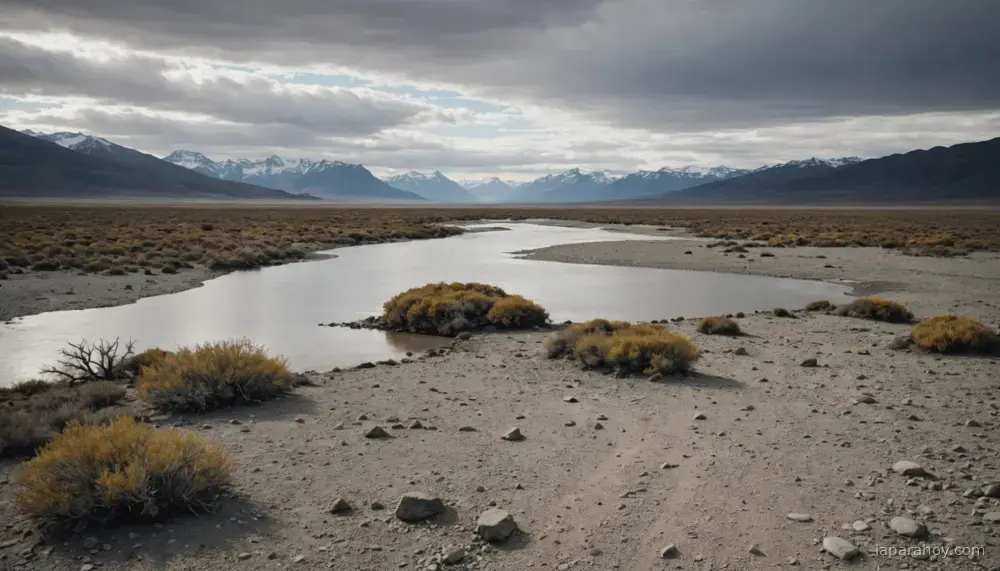 Ilustración generada con IA sobre: Comunidades mapuche resisten expansión de data centers de IA en la Patagonia argentina