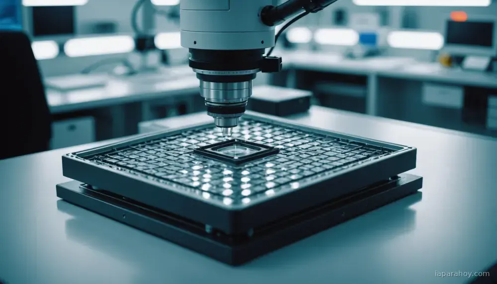 Ilustración generada con IA sobre: CEO de Arm advierte que la escasez de chips limita el potencial de la IA en medicina