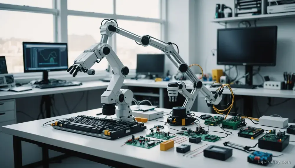 Ilustración generada con IA sobre: Sam Altman confirma que OpenAI desarrollará un robot humanoide