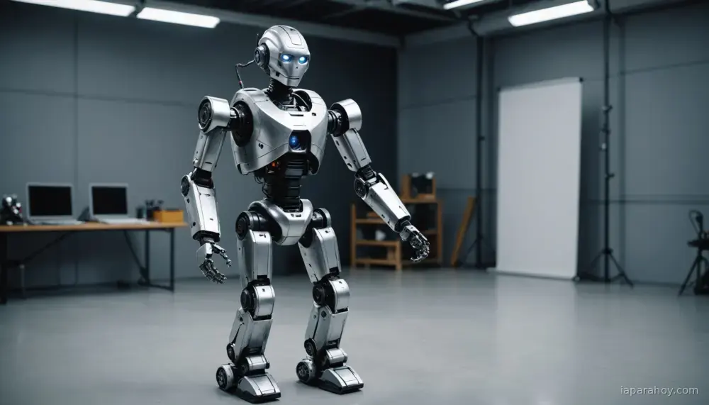 Ilustración generada con IA sobre: Unitree presenta UnifoLM-X2-1.0, robot humanoide que dice usar un modelo de mundo autónomo