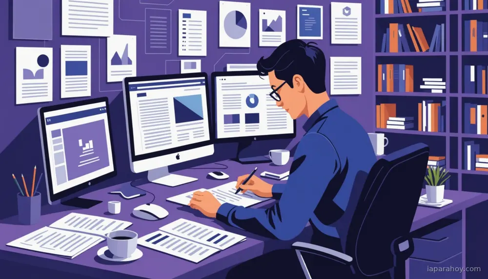 Ilustración generada con IA sobre: Wikipedia y Big Tech firman acuerdos de pago por acceso a contenido para entrenar IA