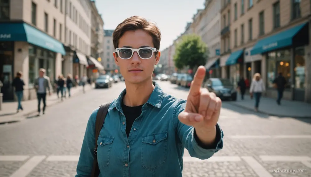 Ilustración generada con IA sobre: Ray-Ban Meta 2: hardware excelente, funciones de IA limitadas y decepcionantes