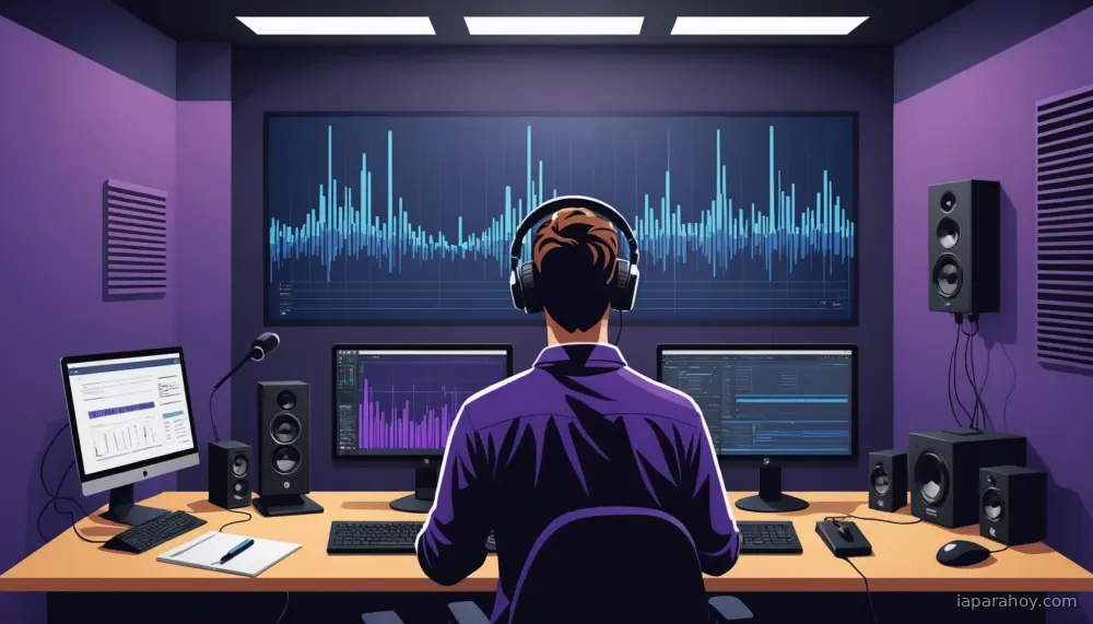 Ilustración generada con IA sobre: Investigadores descubren ataques de inyección de prompts de sonido indetectable contra modelos de IA