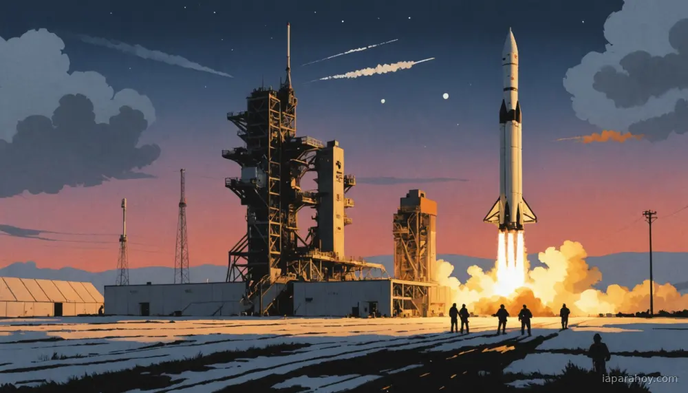 Ilustración generada con IA sobre: Google paga 920 millones mensuales a SpaceX por 110.000 GPUs hasta 2029