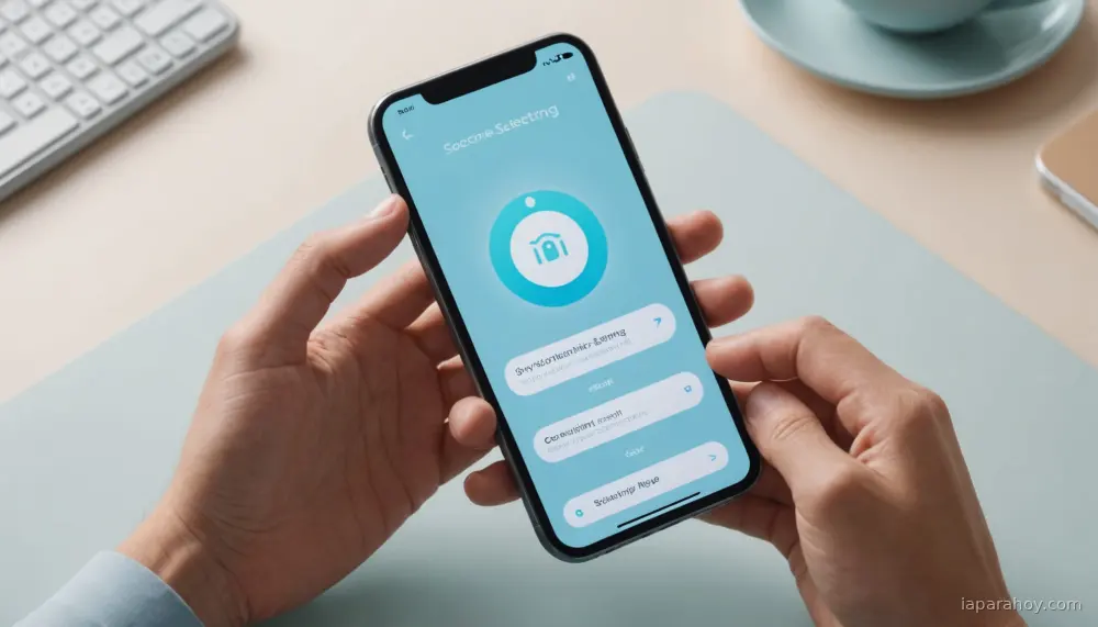 Ilustración generada con IA sobre: Samsung expande One UI 8.5 a más de 75 móviles con Bixby potenciado por IA