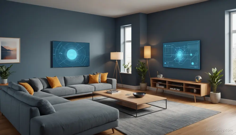 Ilustración generada con IA sobre: LG presenta televisores OLED evo G6 y nuevas funciones de IA en CES 2026