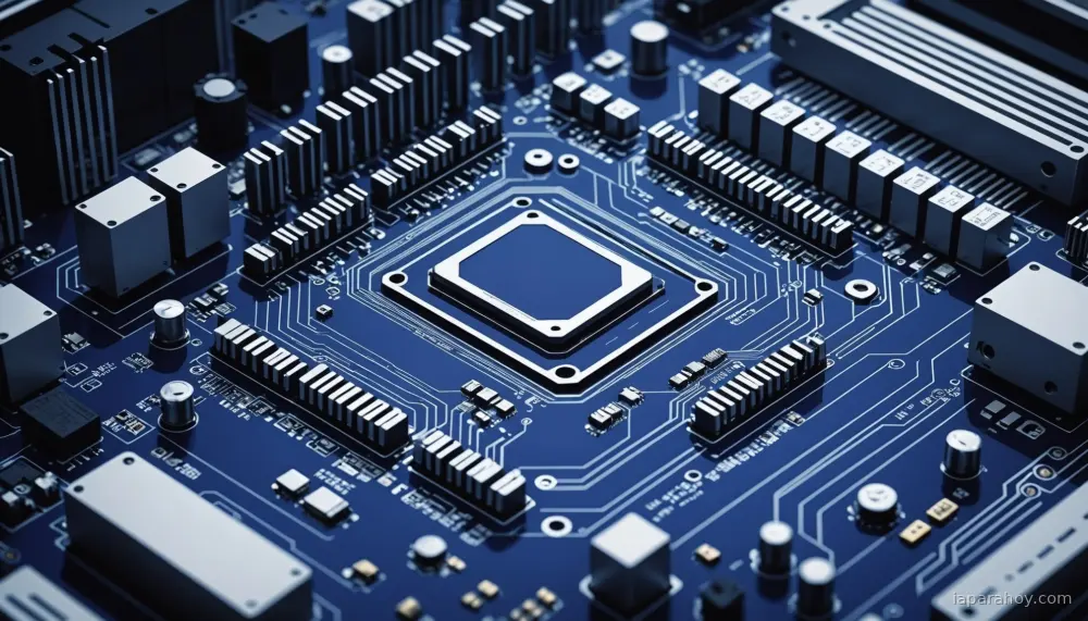 Ilustración generada con IA sobre: Gigabyte lanza placas base DDR4 ante crisis de memoria por demanda de IA
