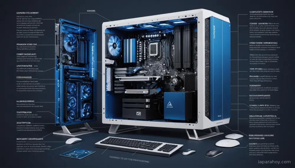 Ilustración generada con IA sobre: Gigabyte presenta ecosistema de IA local para escritorio con sistemas AI TOP y memoria DDR5-7200