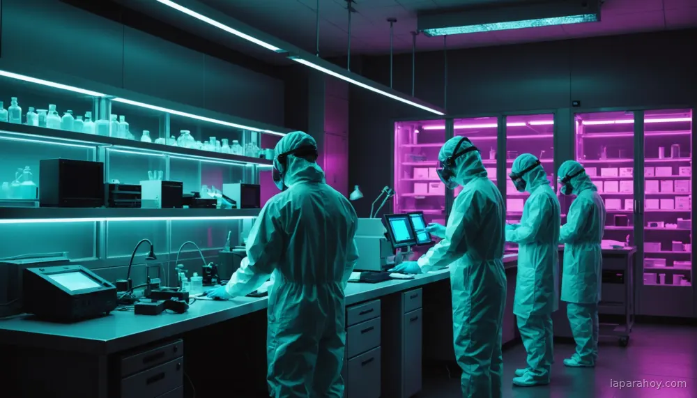 Ilustración generada con IA sobre: OpenAI lanza Rosalind Biodefense para acceso ampliado a socios gubernamentales de EEUU