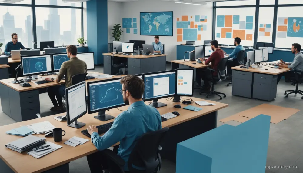 Ilustración generada con IA sobre: Gartner nombra a OpenAI líder en agentes de codificación empresarial con Codex