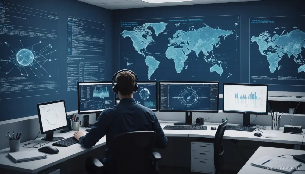Ilustración generada con IA sobre: OpenAI amplía acceso confiable a GPT-5.5 y GPT-5.5-Cyber para defensores de ciberseguridad