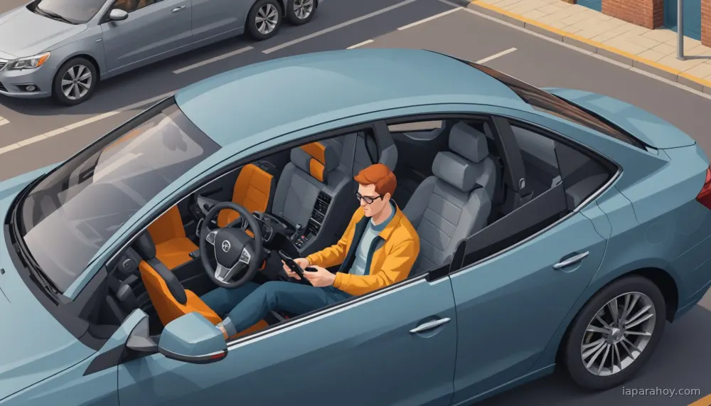 Ilustración generada con IA sobre: Uber integra tecnología de OpenAI en asistentes de voz para conductores y pasajeros