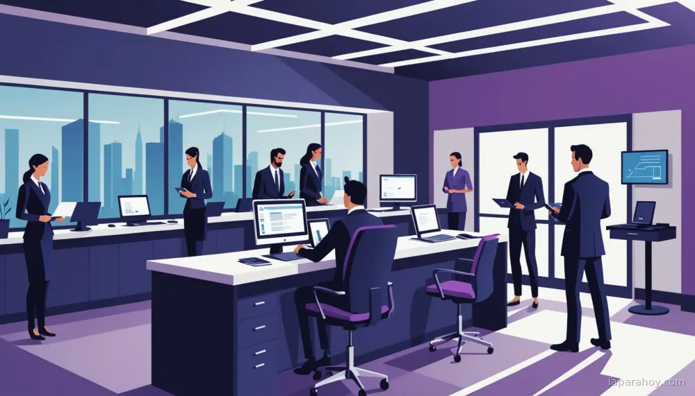 Ilustración generada con IA sobre: Hyatt despliega ChatGPT Enterprise con GPT-5.4 y Codex entre sus empleados