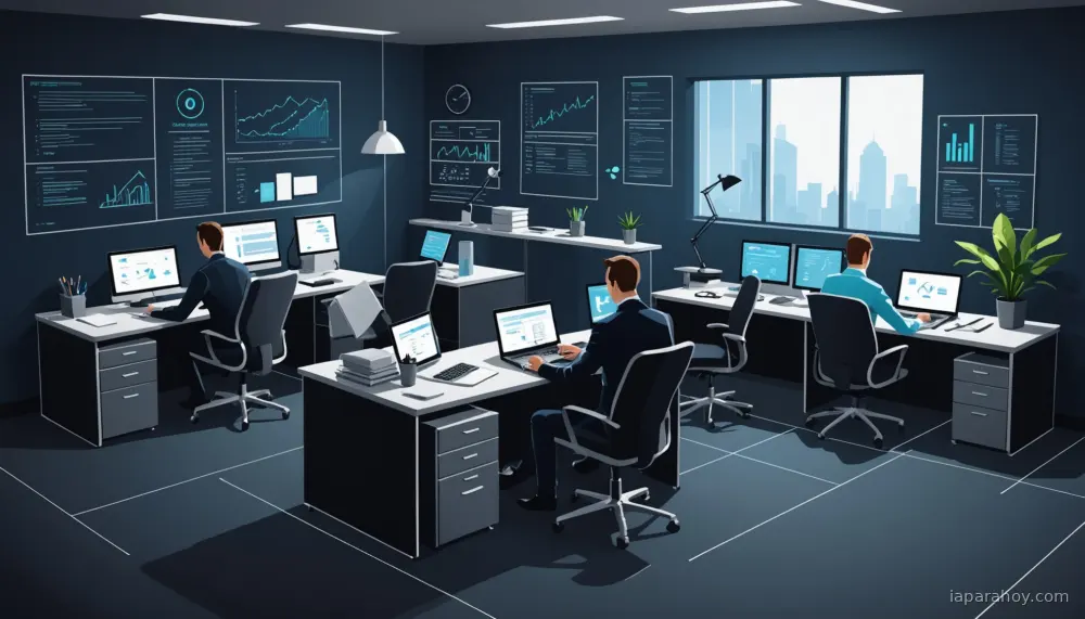 Ilustración generada con IA sobre: OpenAI esboza la siguiente fase de IA empresarial con agentes y herramientas integradas