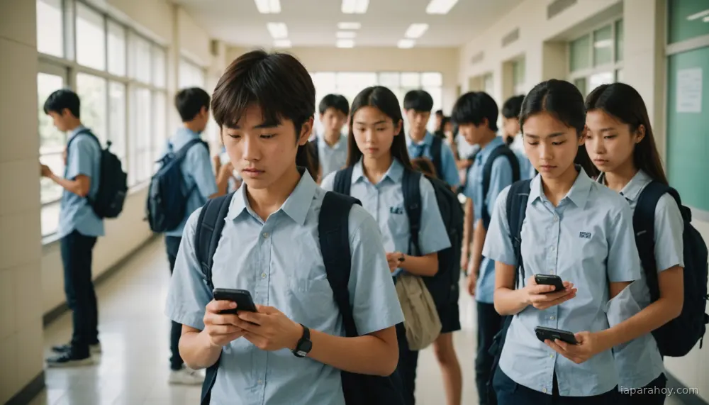 Ilustración generada con IA sobre: OpenAI publica directrices de protección para adolescentes en Japón